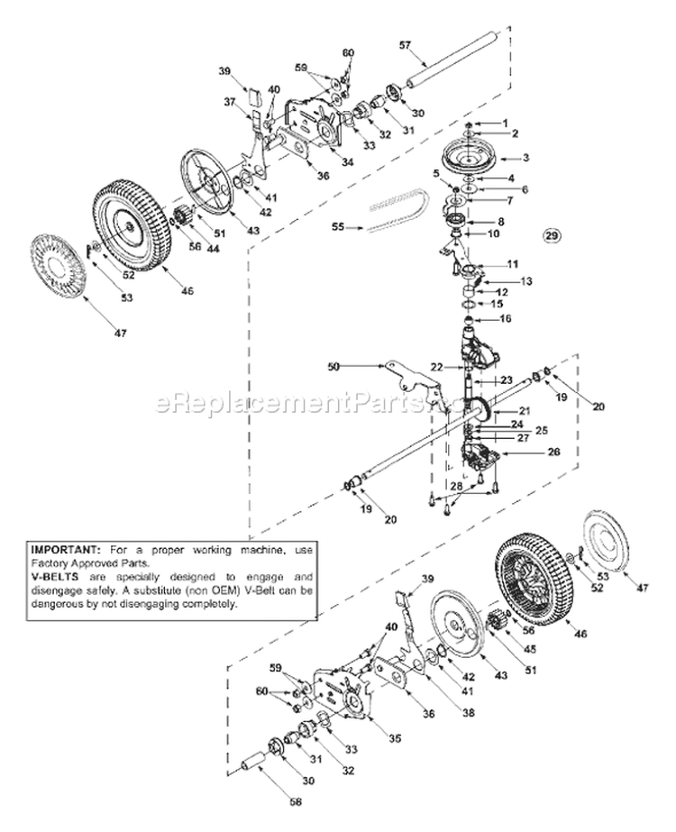 Page C Diagram and Parts List for 12AS449T401 2002 Yard Man Lawn Mower